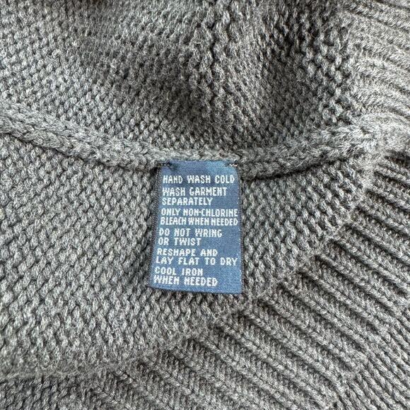 Polo Ralph Lauren V Neck Knit Sweater Men's XL Gray Pony Classic Preppy Casual - Picture 5 of 8